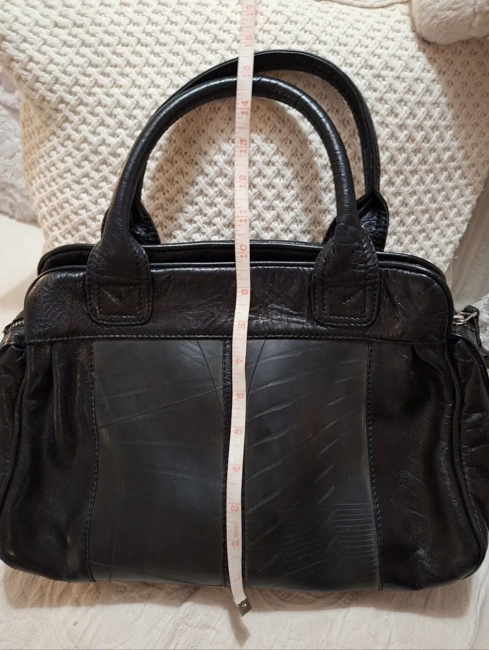 Passchal black satchel